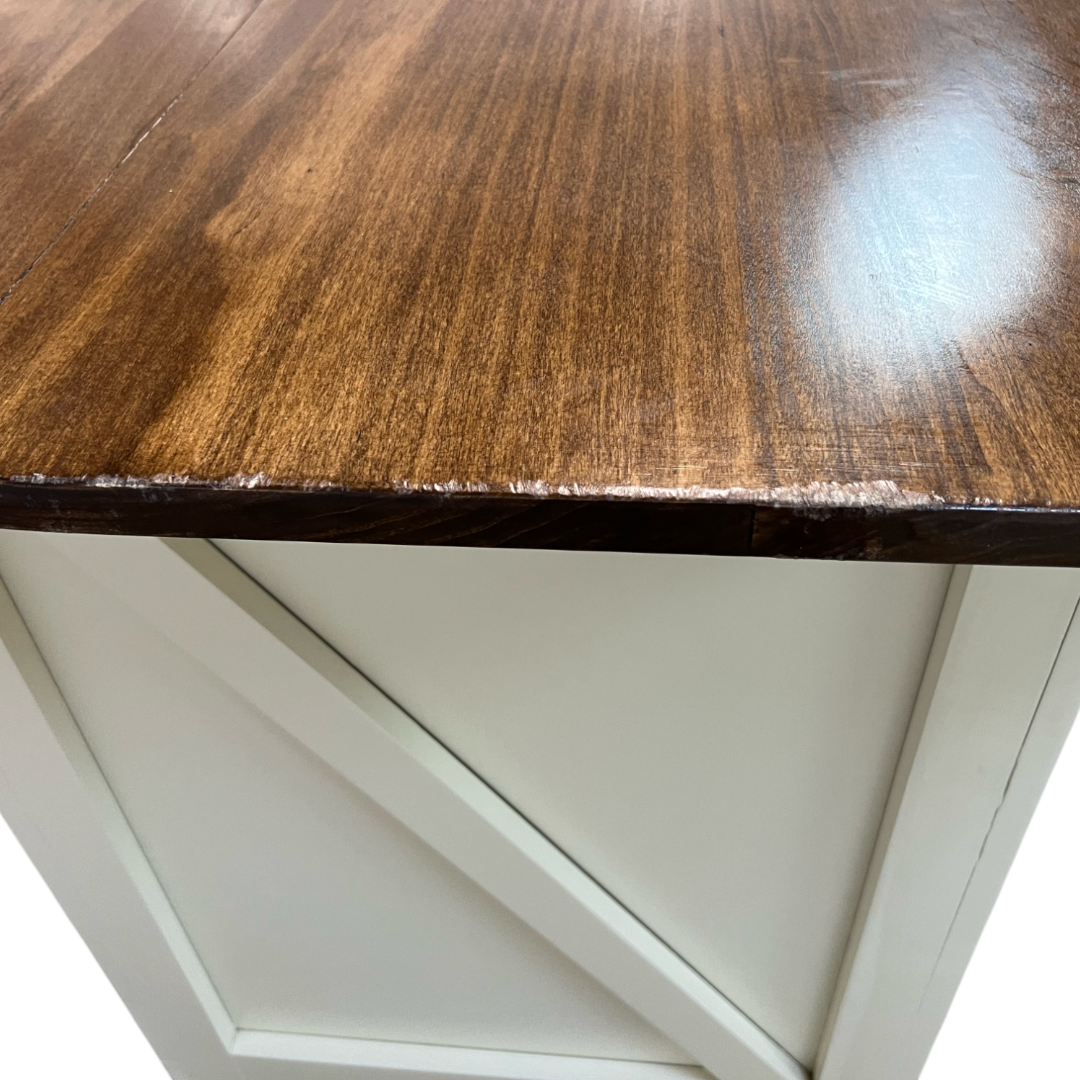 Red Barrel Studio Javeyah Solid Wood Kitchen Island