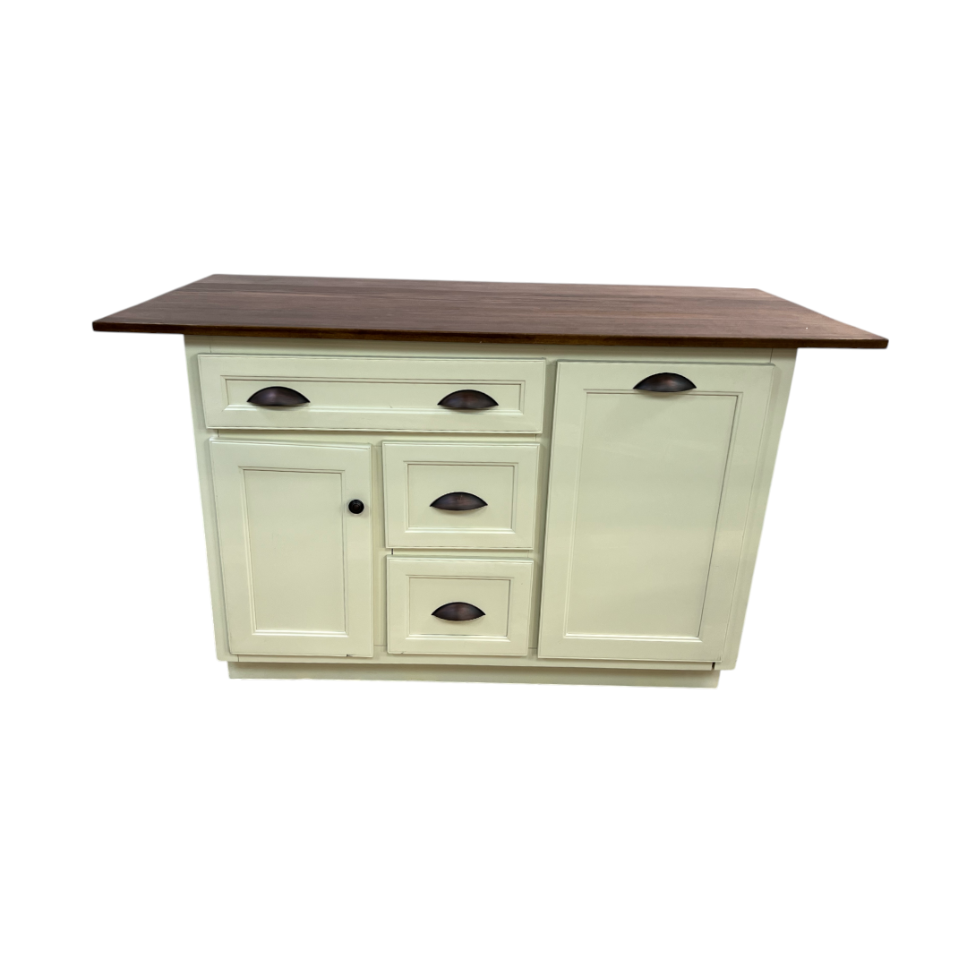 Red Barrel Studio Javeyah Solid Wood Kitchen Island