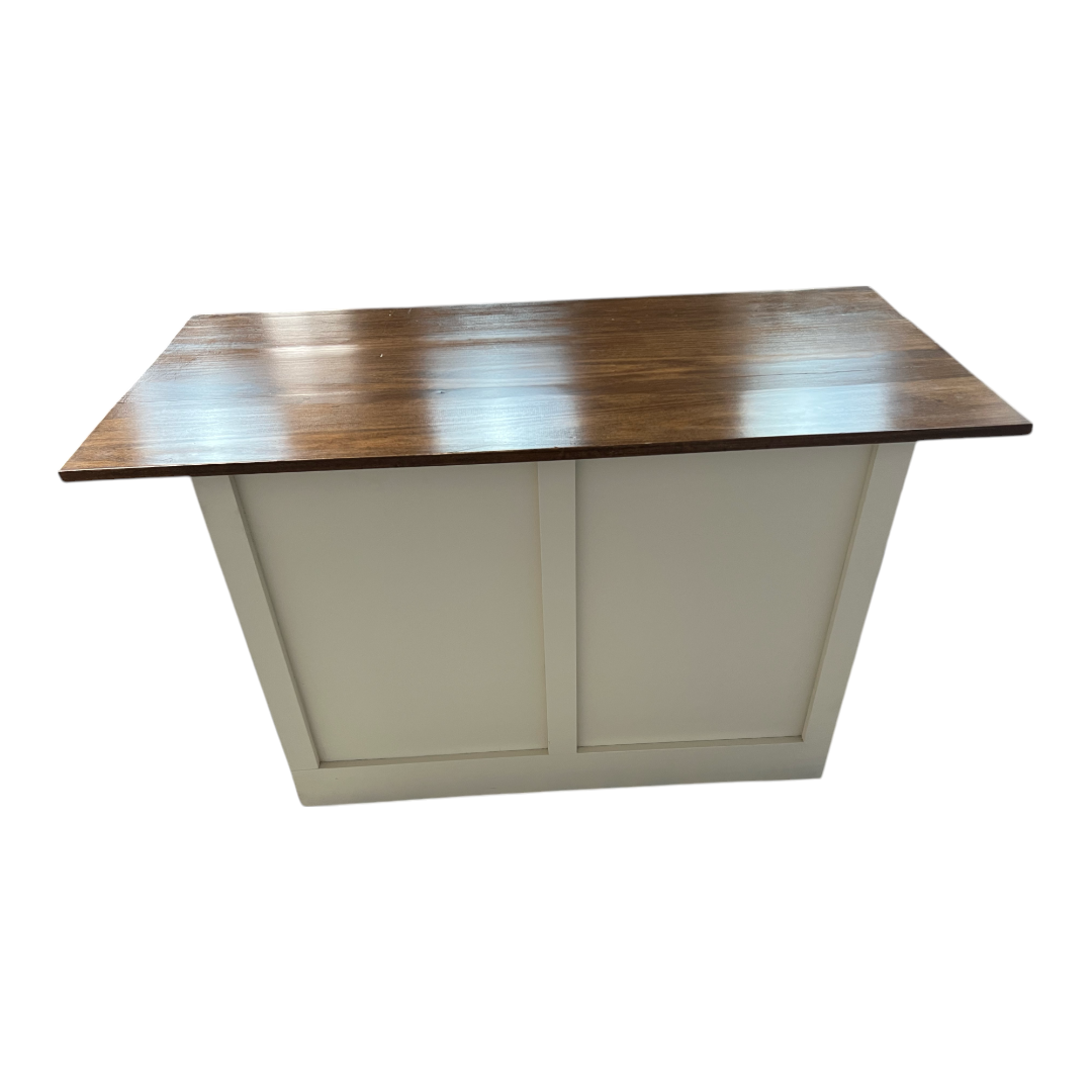 Red Barrel Studio Javeyah Solid Wood Kitchen Island