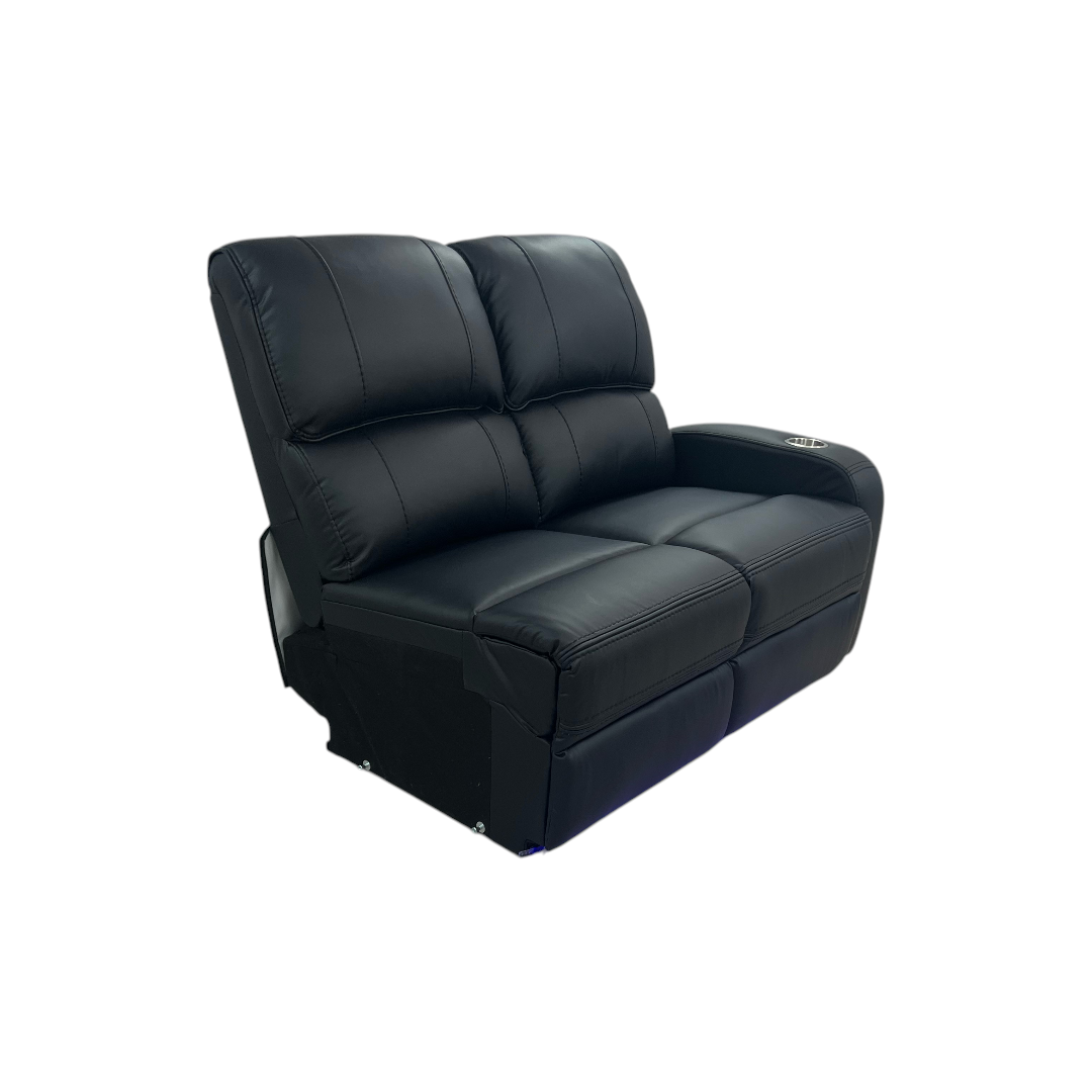 Red Barrel Studio Roju Upholstered Home Theater Seating With Cup Holder