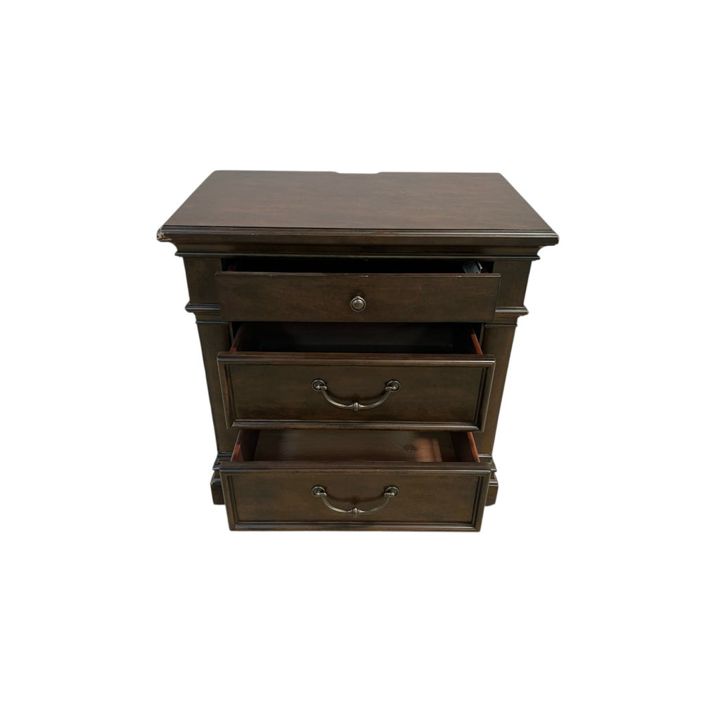 Red Barrel Studio Tawona Nightstand with Charging Station