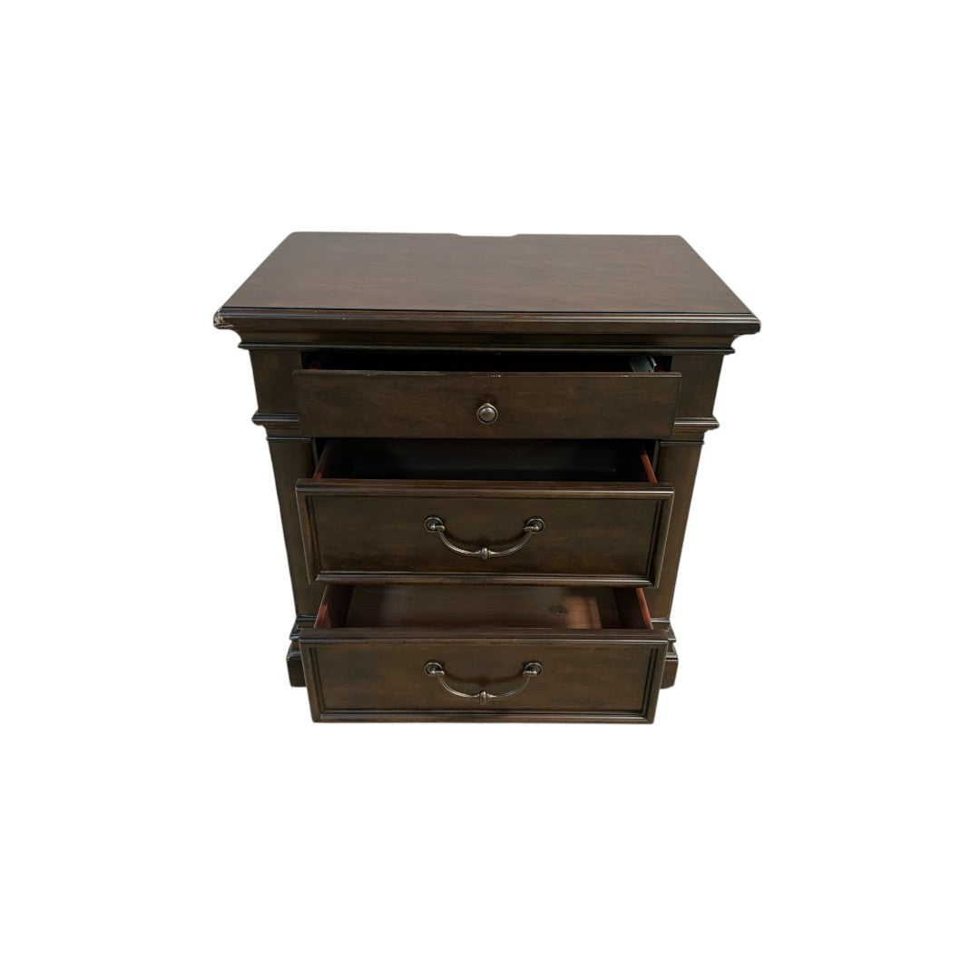 Red Barrel Studio Tawona Nightstand with Charging Station