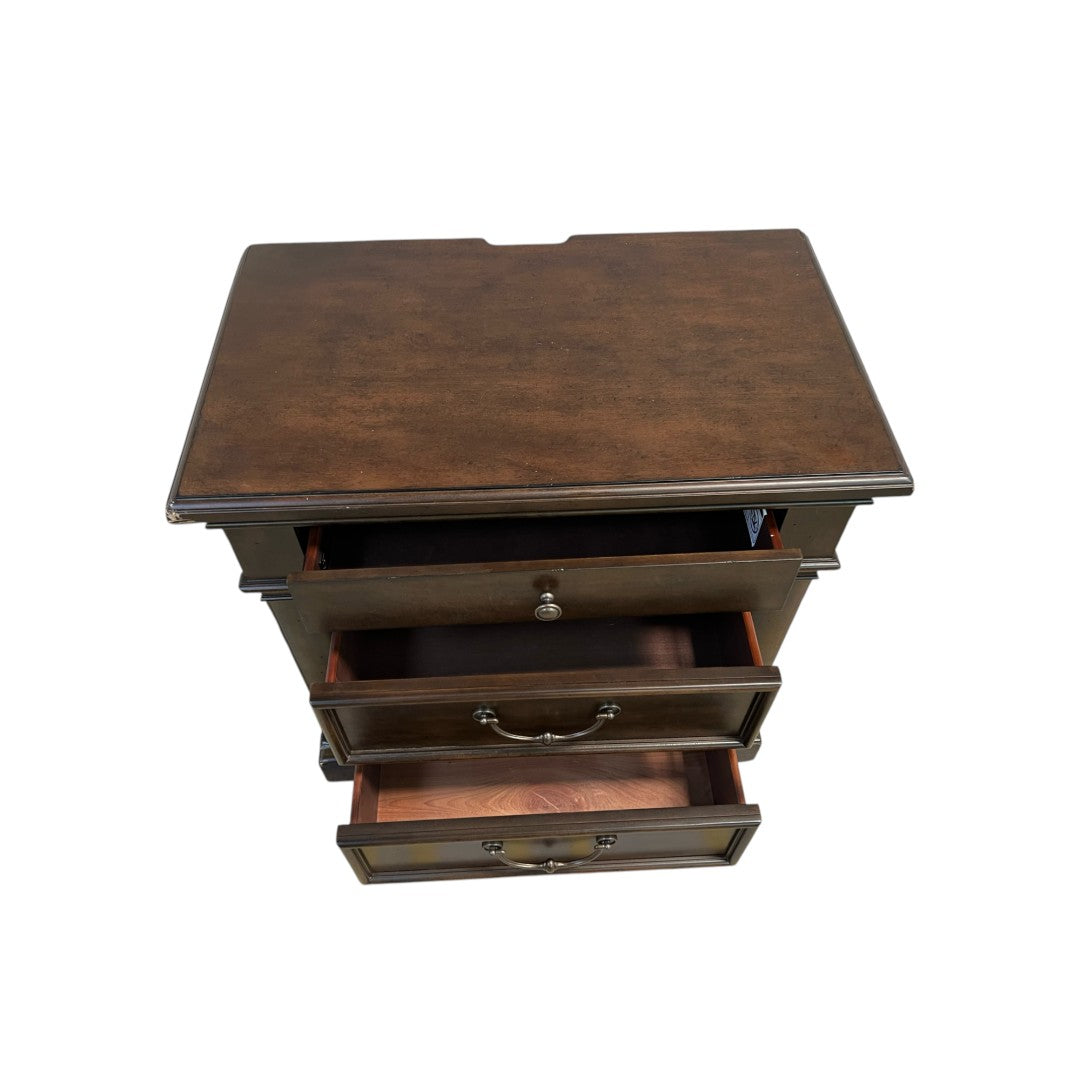 Red Barrel Studio Tawona Nightstand with Charging Station