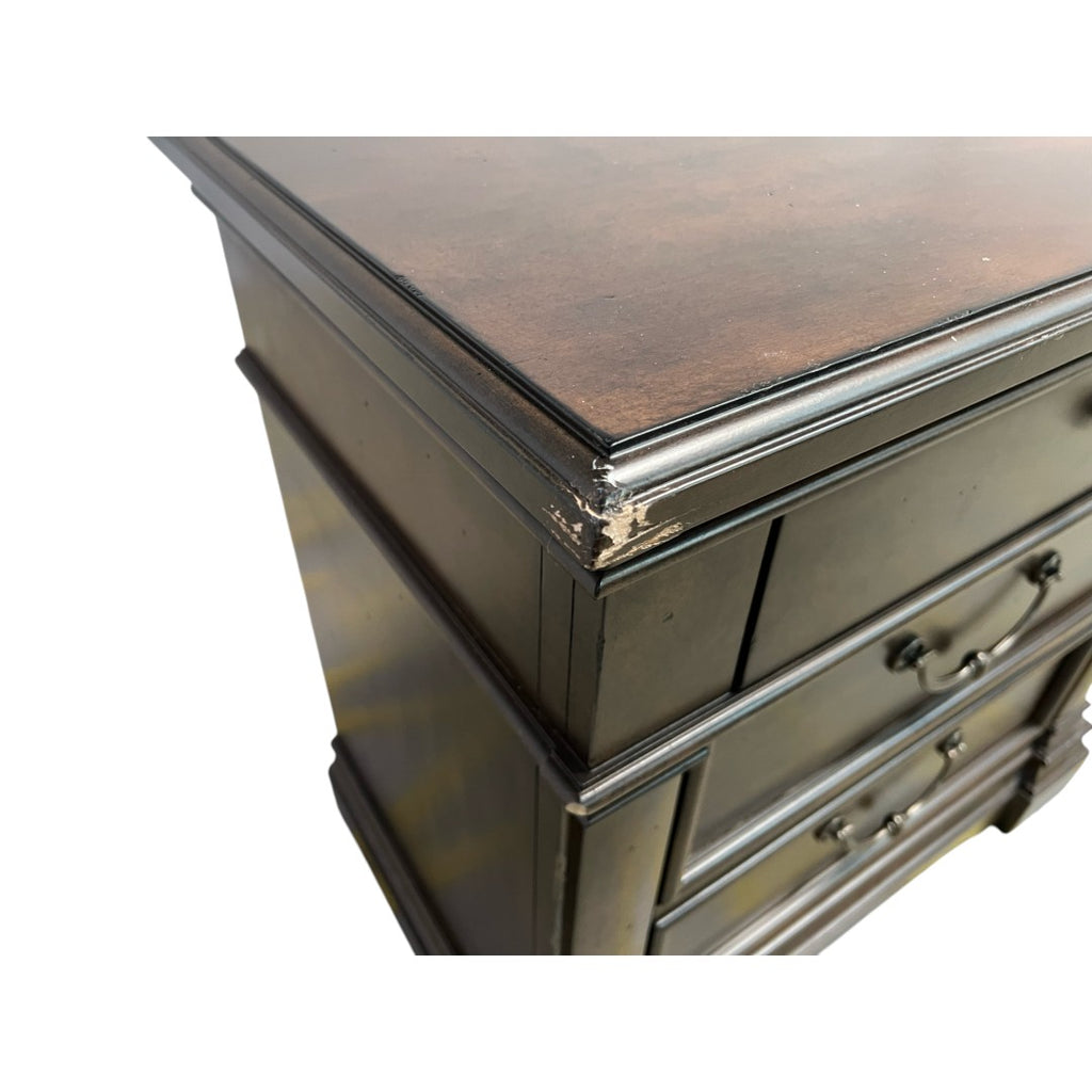 Red Barrel Studio Tawona Nightstand with Charging Station
