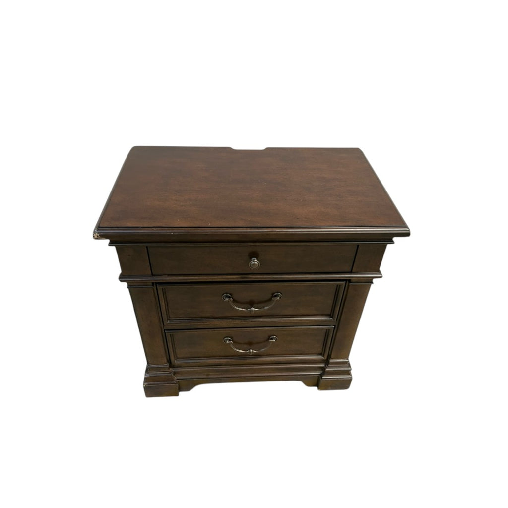 Red Barrel Studio Tawona Nightstand with Charging Station
