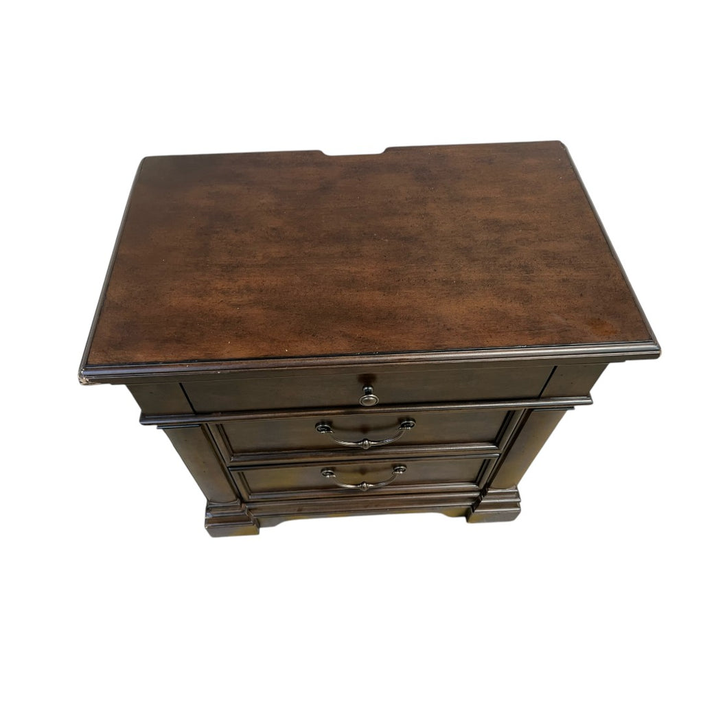 Red Barrel Studio Tawona Nightstand with Charging Station