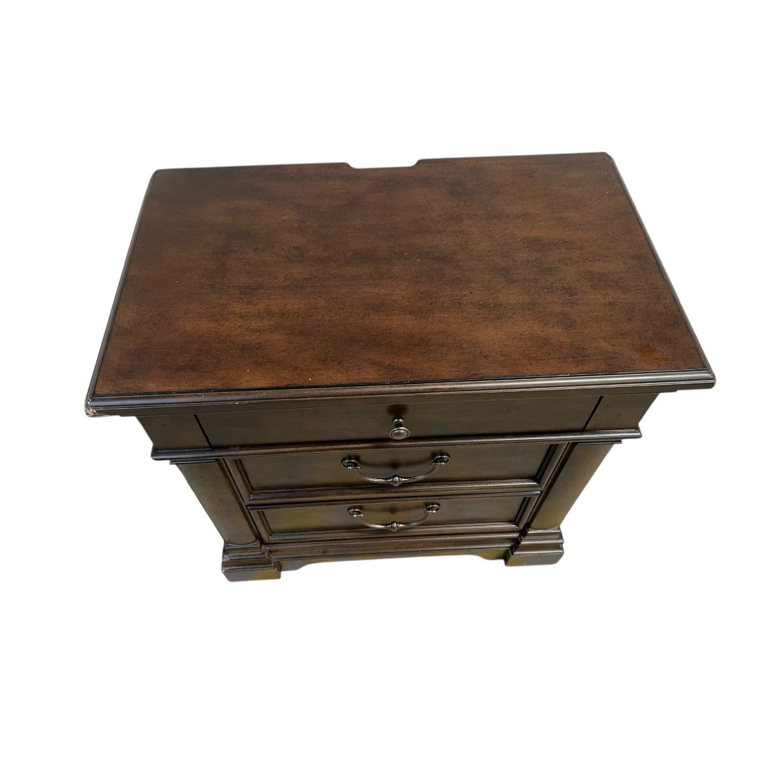 Red Barrel Studio Tawona Nightstand with Charging Station