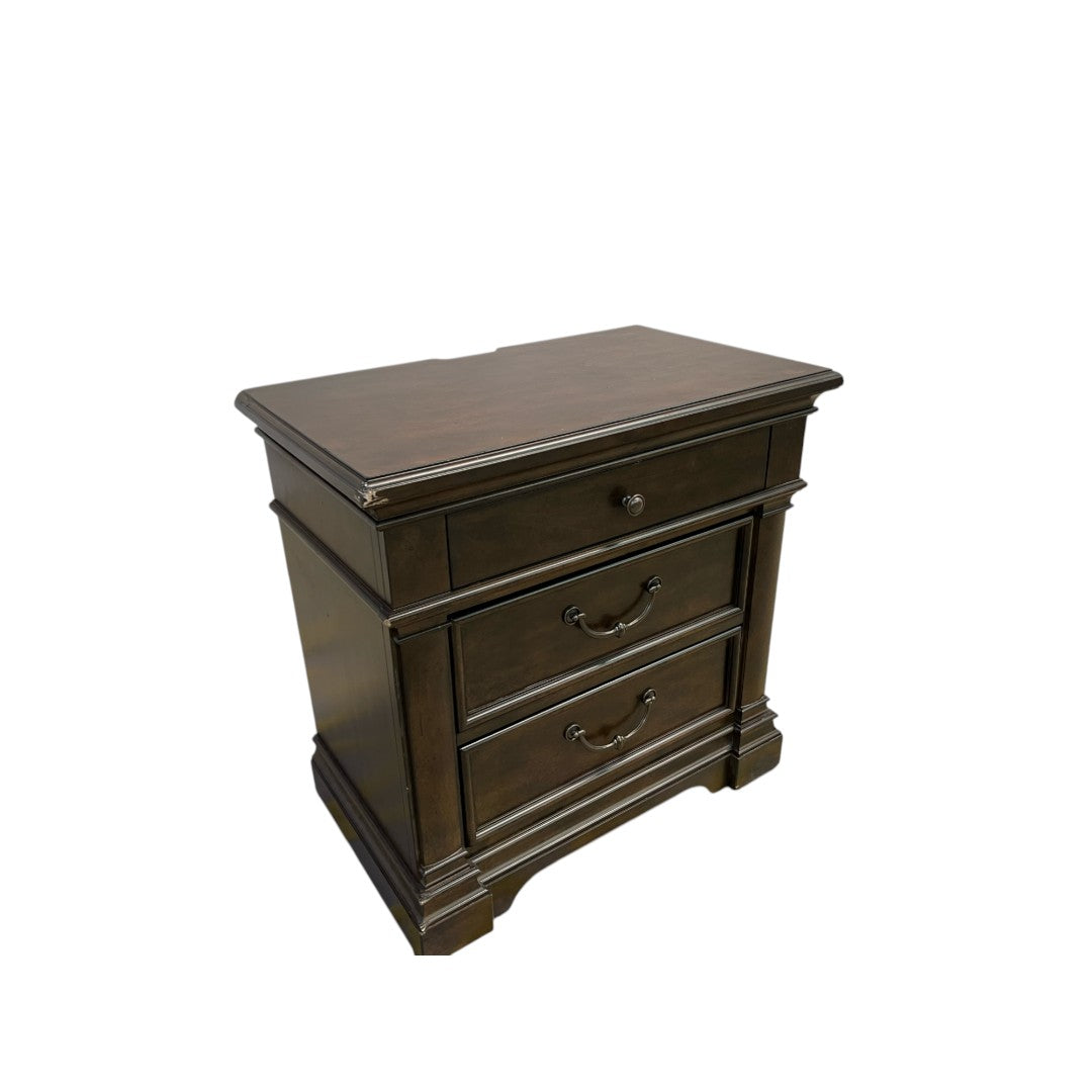 Red Barrel Studio Tawona Nightstand with Charging Station