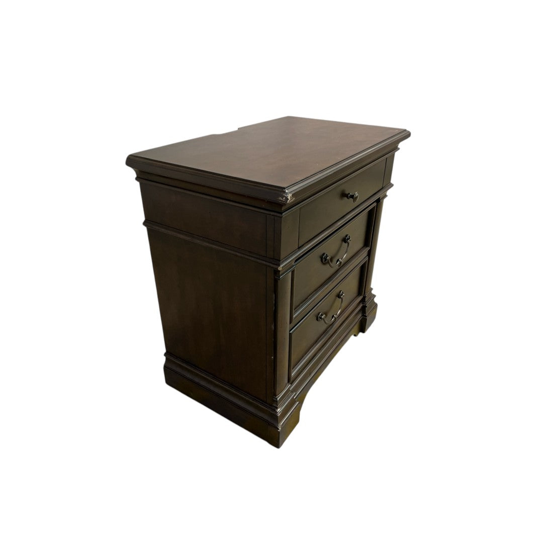 Red Barrel Studio Tawona Nightstand with Charging Station
