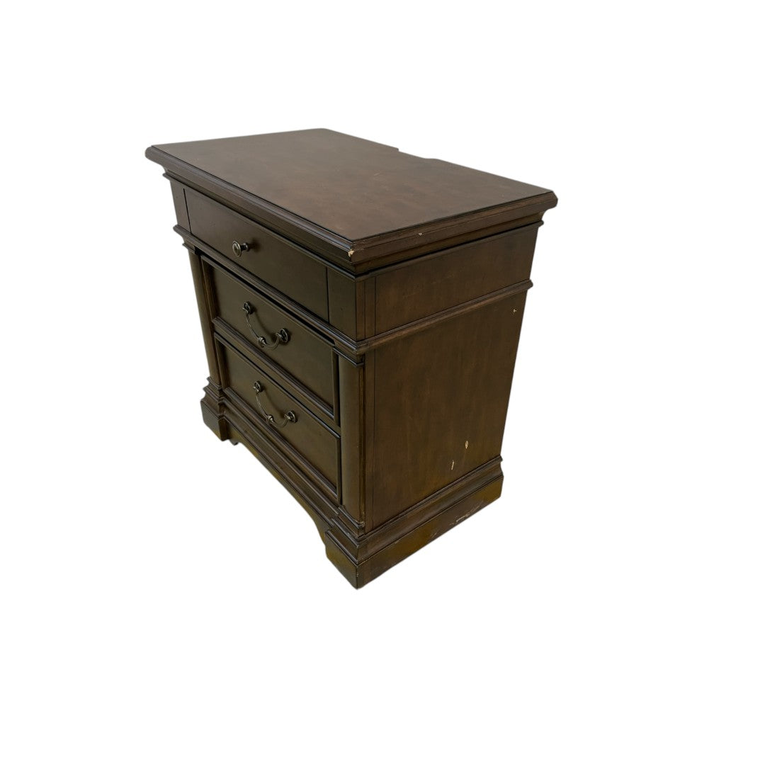 Red Barrel Studio Tawona Nightstand with Charging Station