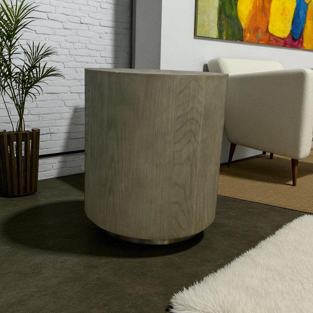 Restoration Hardware Machinto Round Side Table