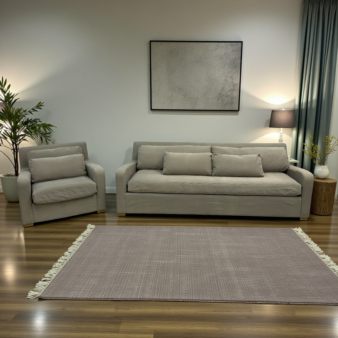 Restoration Hardware Sleeper Sofa and Armchair Set