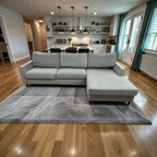Room and Board Berin Queen Sleeper Sectional, 116" × 69" × 35" — image 1 of 4