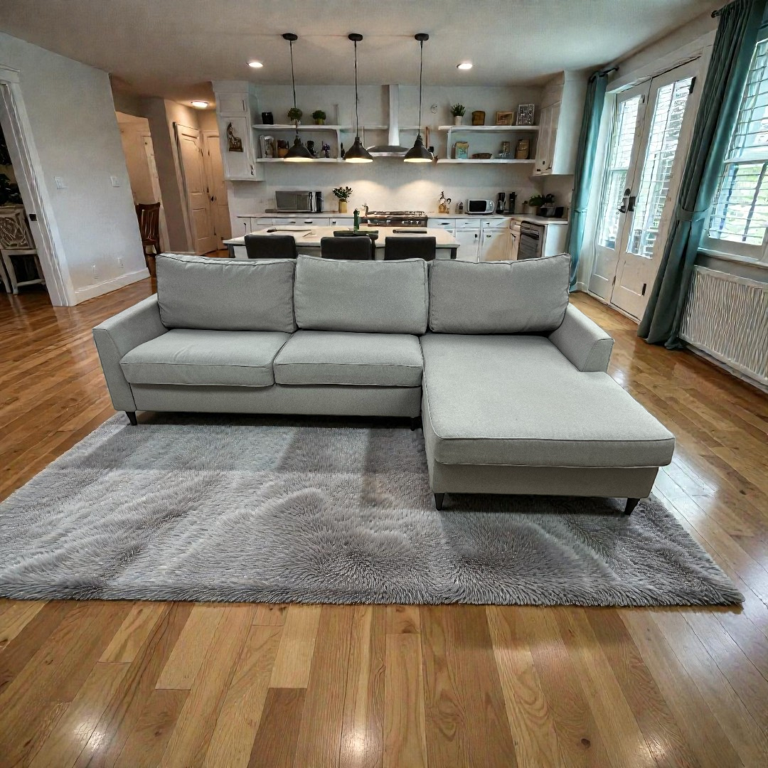 Room and Board Berin Queen Sleeper Sectional, 116" × 69" × 35" — image 1 of 4