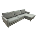 Room and Board Berin Queen Sleeper Sectional Couch with Chaise