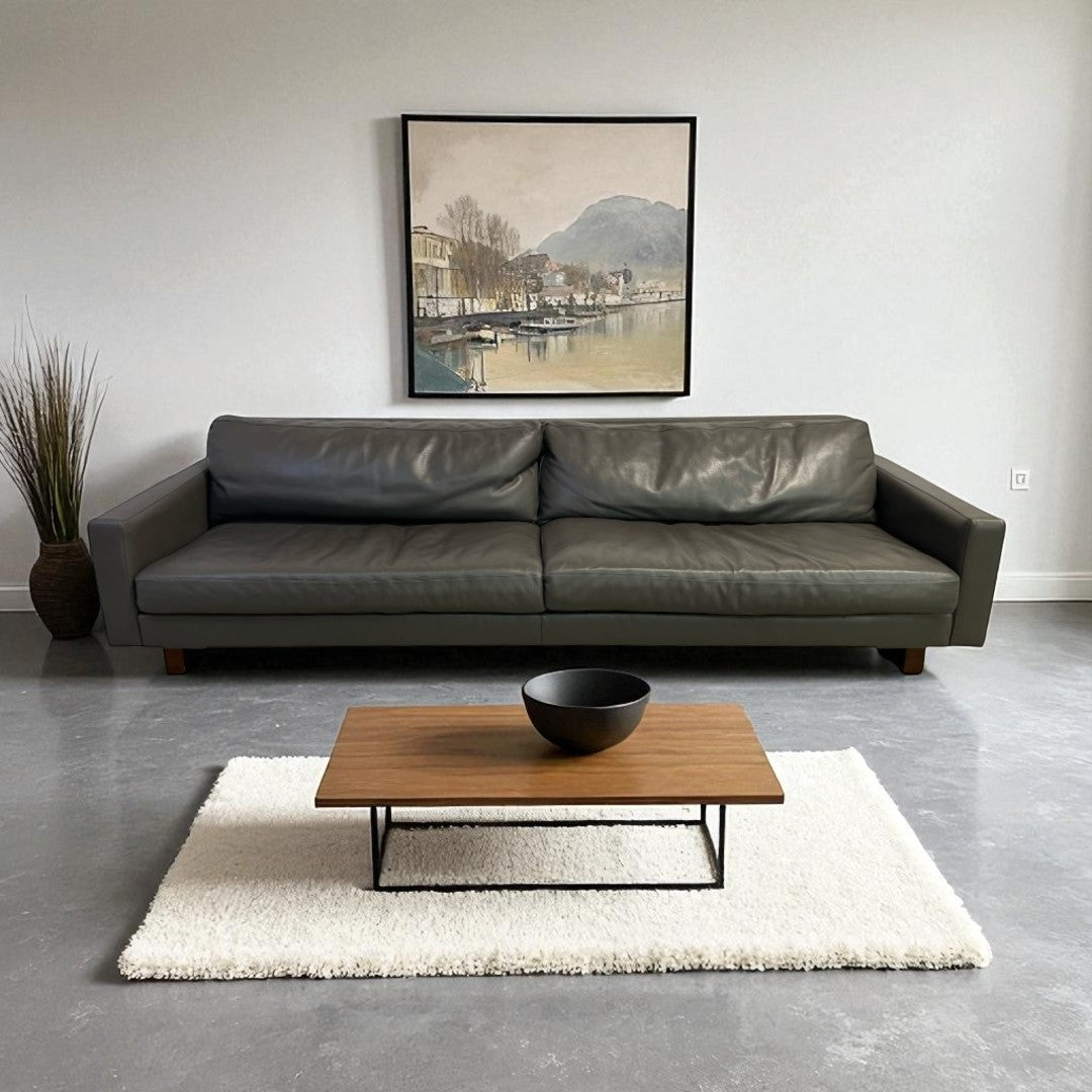 Room and Board Pierson Leather Sofa
