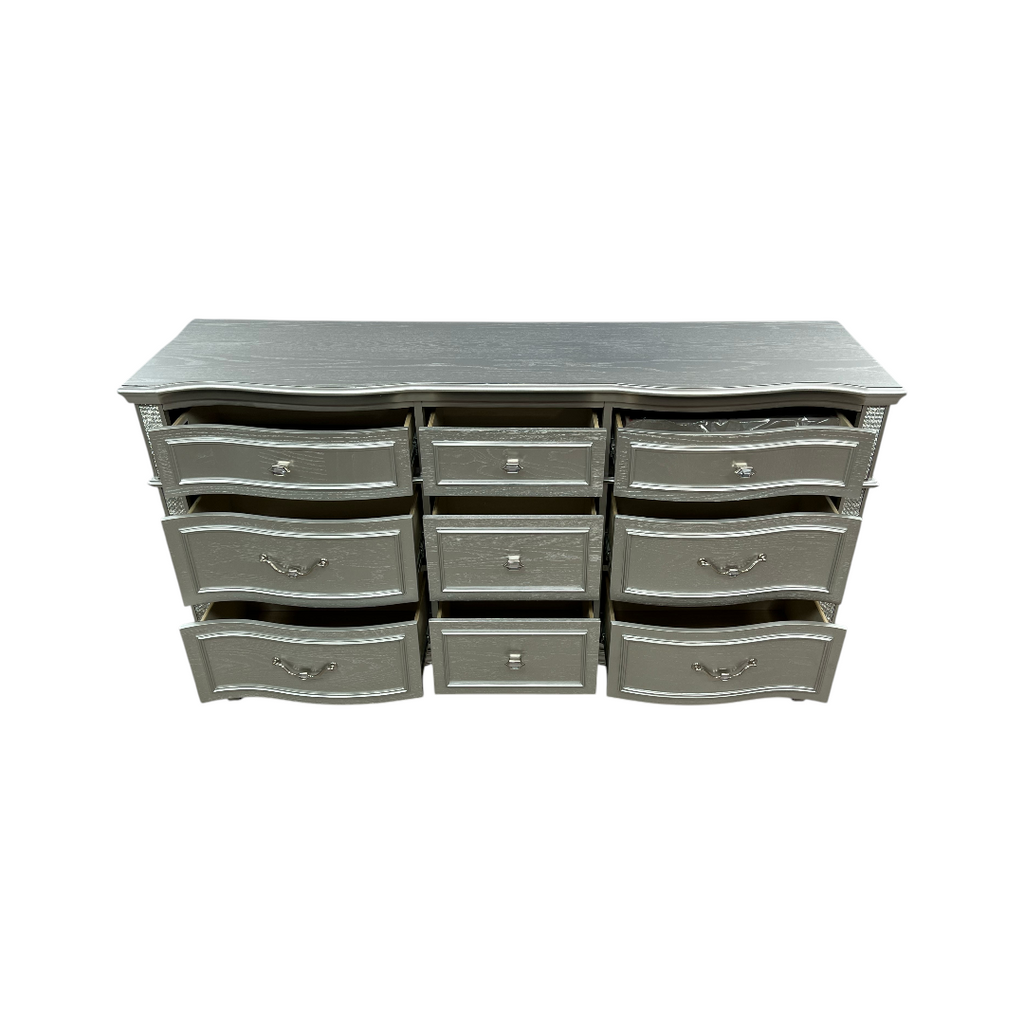 Rosdorf Park 9-Drawer Dresser With Removable Jewelry Tray