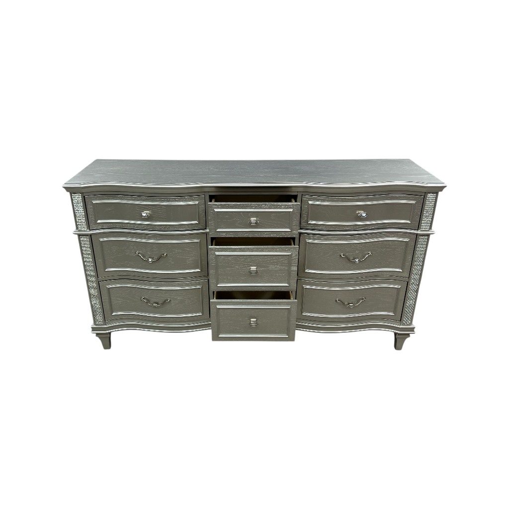 Rosdorf Park 9-Drawer Dresser With Removable Jewelry Tray