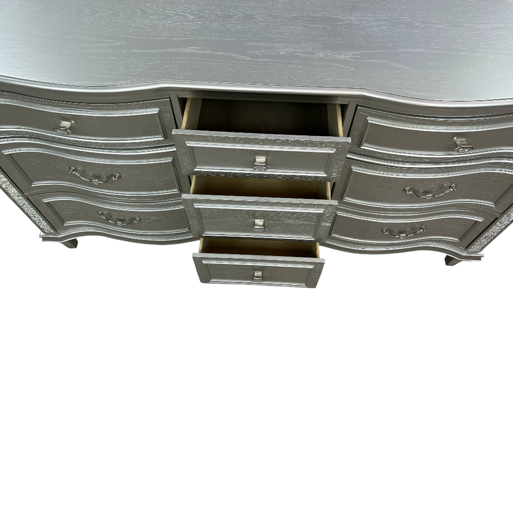 Rosdorf Park 9-Drawer Dresser With Removable Jewelry Tray