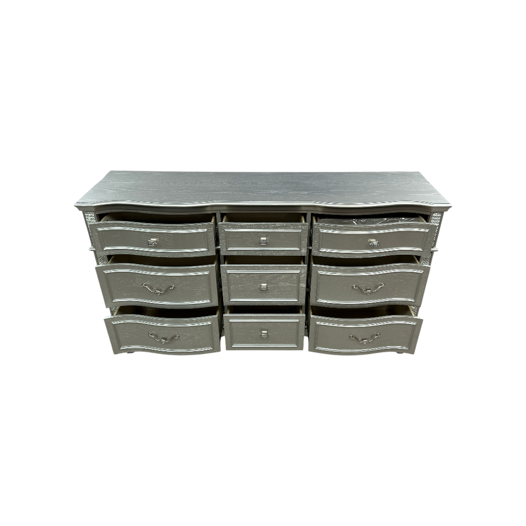 Rosdorf Park 9-Drawer Dresser With Removable Jewelry Tray