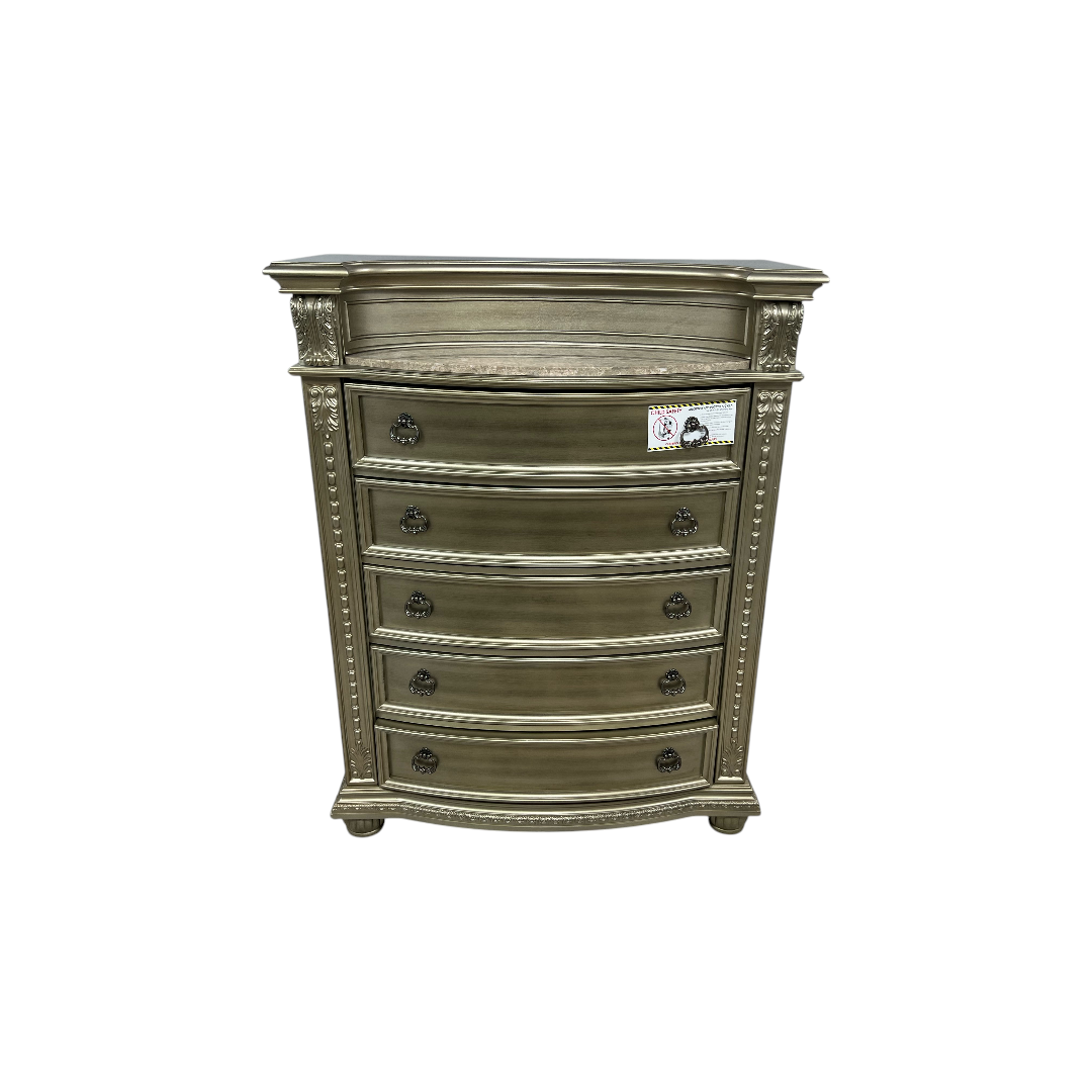 Rosdorf Park Anndrea 5-Drawer Chest, 44" × 19" × 57" — image 2 of 4