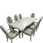 Rosdorf Park Elamin Extendable Double Pedestal Dining Set