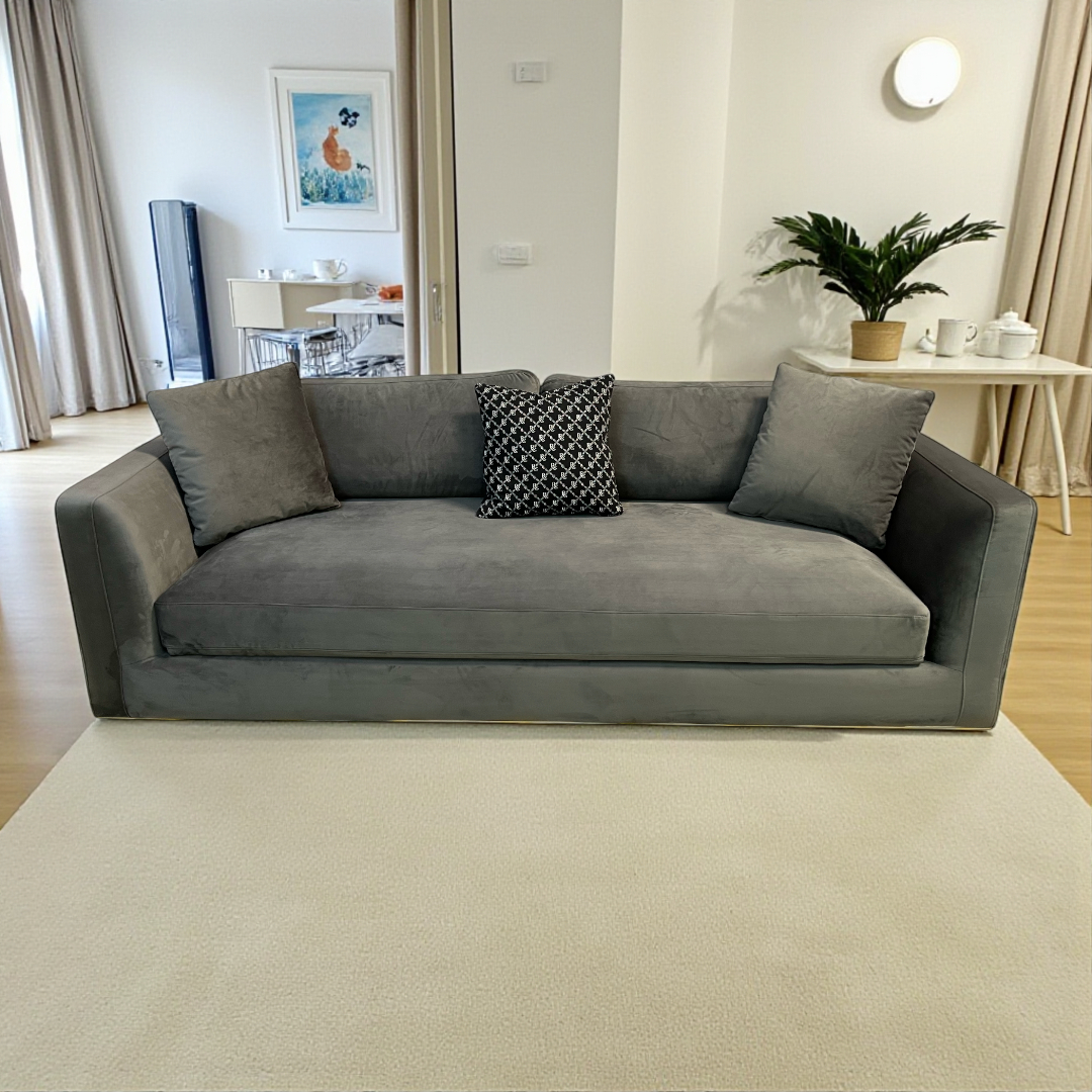 Rove Concepts Milo Sleeper Sofa - Glacier Gray