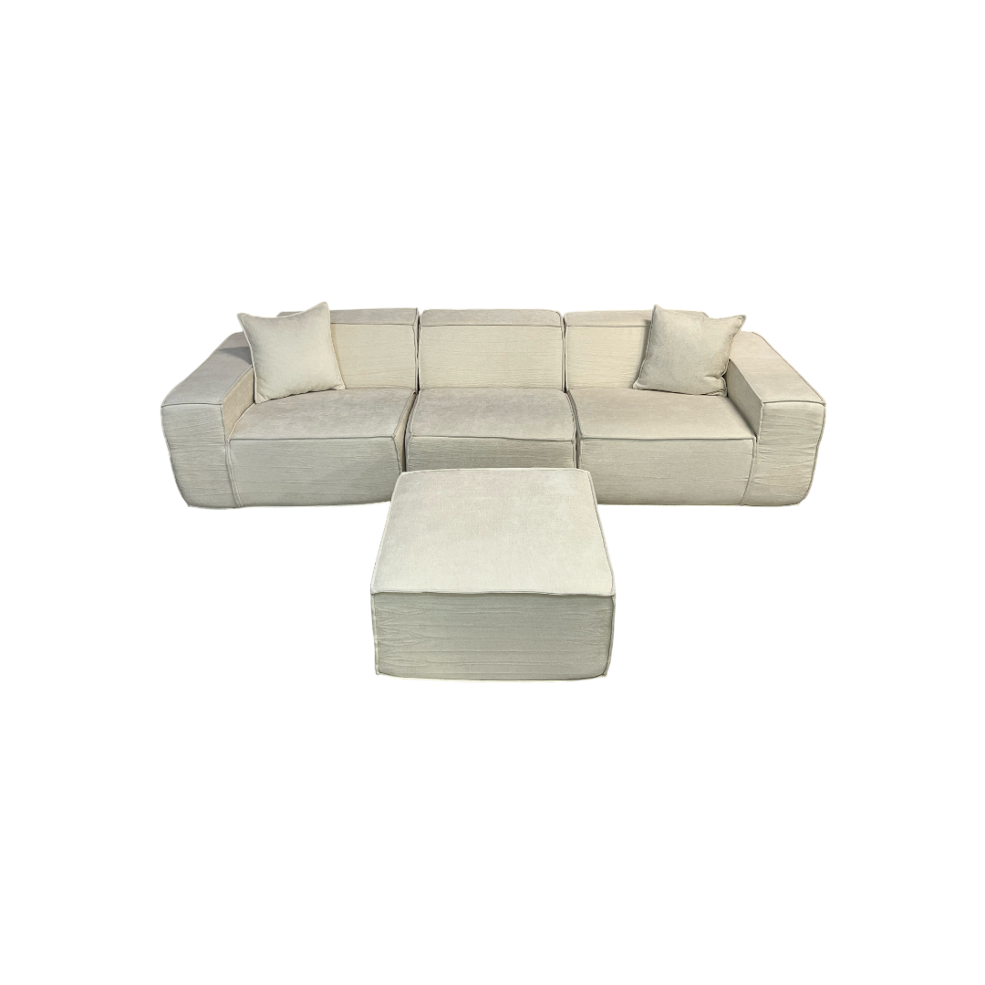 Rove Lab M1 Sofa 3 Seater with Ottoman