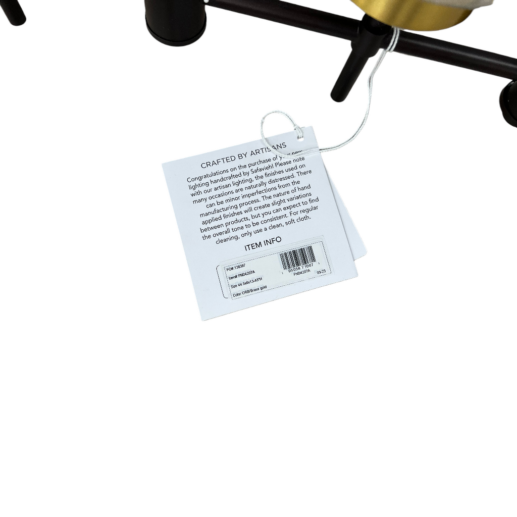 Safavieh Mylah 5Lt 44.5" Pendant