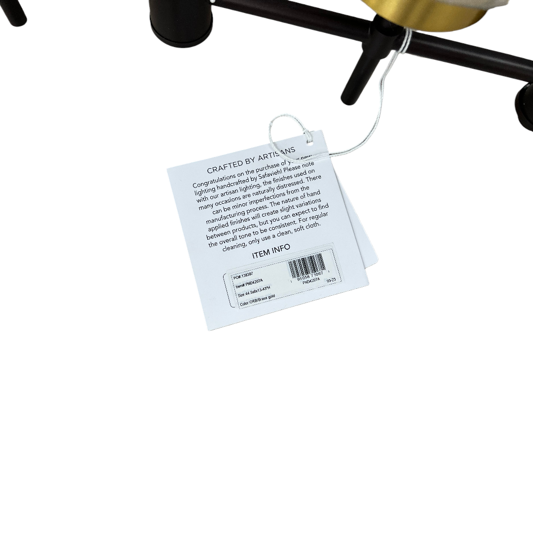 Safavieh Mylah 5Lt 44.5" Pendant
