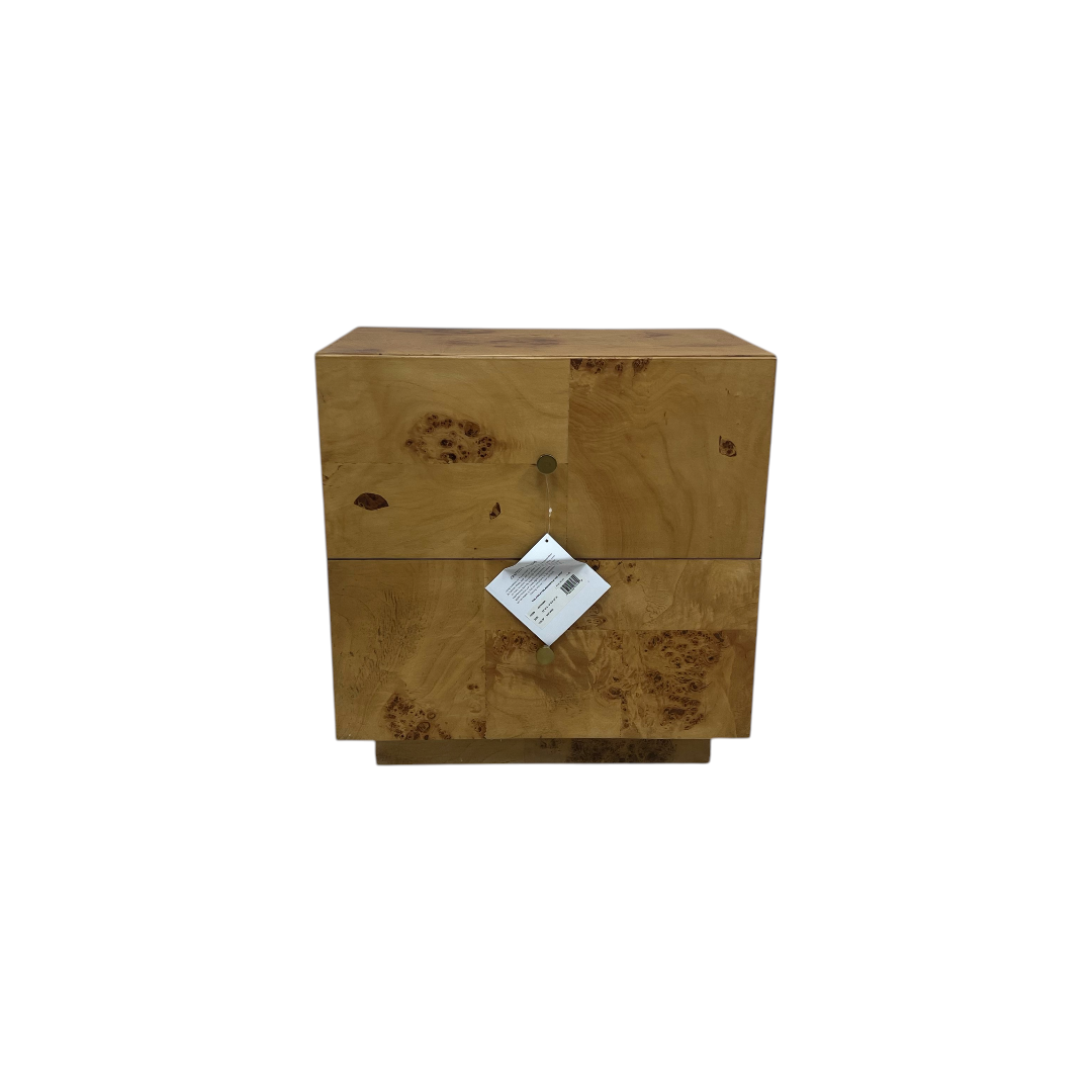 Safavieh Tahan 2 Drawer Nightstand - Natural