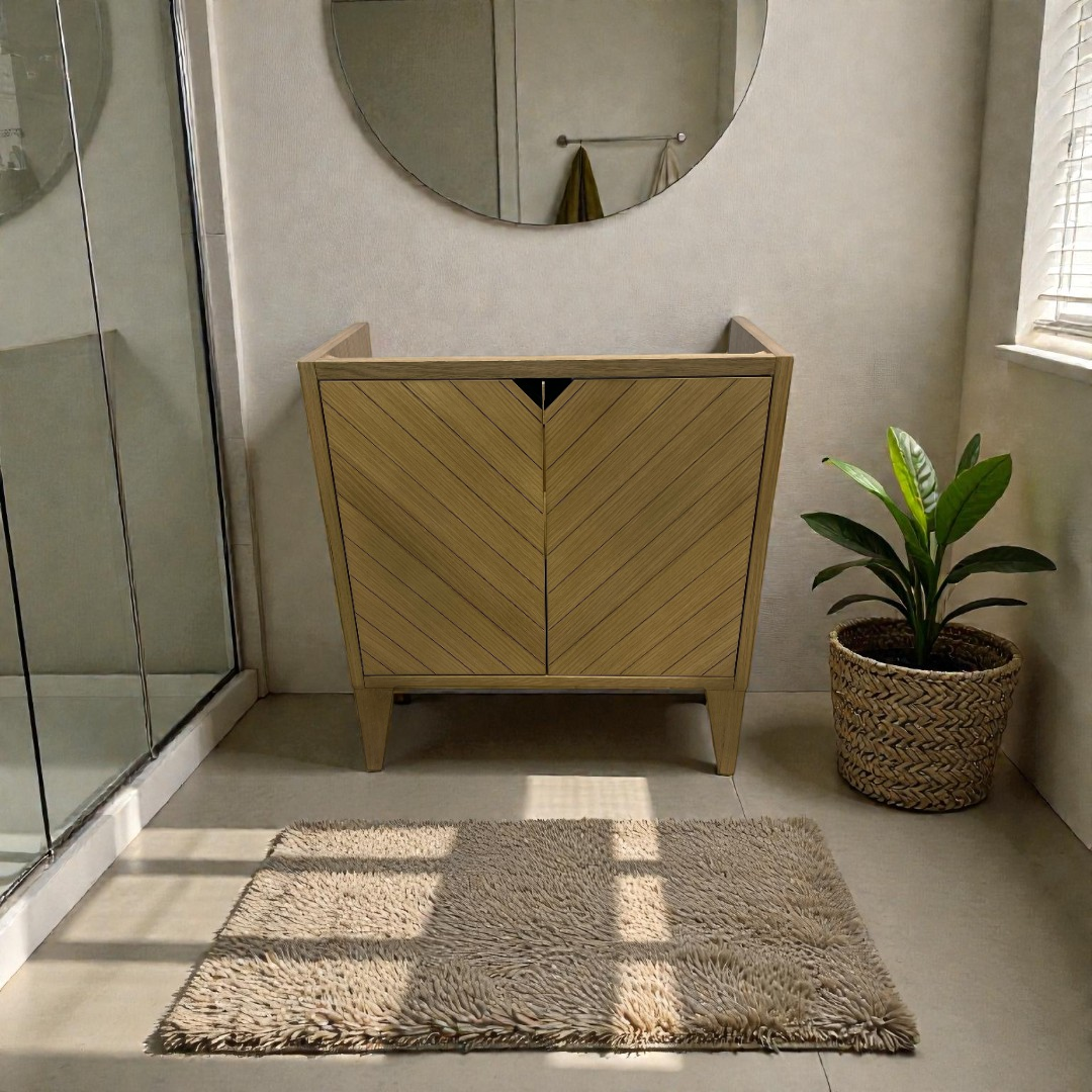 Signature Hardware Fircrest Single Bathroom Vanity, 29" × 14" × 31" — image 1 of 4