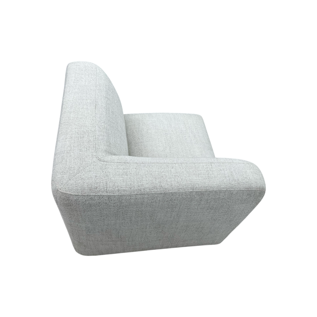 Simpli Home Rex Corner Sofa Module, Handcrafted Modern-Style Corner Accent Chair for Living Room