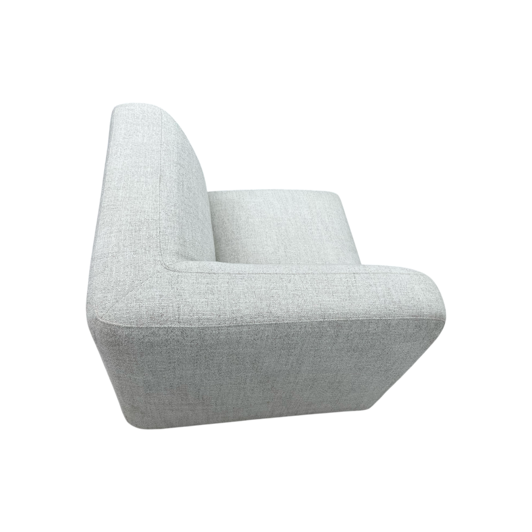 Simpli Home Rex Corner Sofa Module, Handcrafted Modern-Style Corner Accent Chair for Living Room