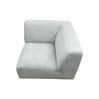 Simpli Home Rex Corner Sofa Module, Handcrafted Modern-Style Corner Accent Chair for Living Room