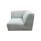 Simpli Home Rex Corner Sofa Module, Handcrafted Modern-Style Corner Accent Chair for Living Room