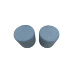 Skyline Furniture Round Thalia Ottoman Velvet Ocean Set of 2 — image 4 of 4