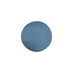 Skyline Furniture Round Thalia Ottoman in Velvet Ocean: Padded, Pine Frame Set of 2