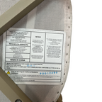 TOV Alexa Rattan Performance Fabric Dining Chair Set of 2