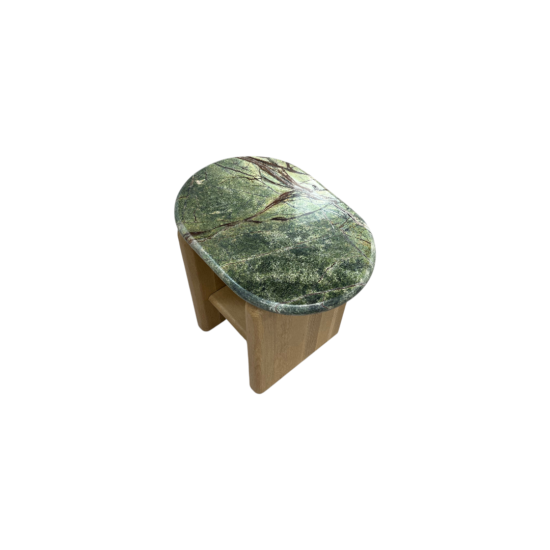 The Citizenry Mayra Marble Side Table