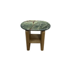 The Citizenry Mayra Marble Side Table