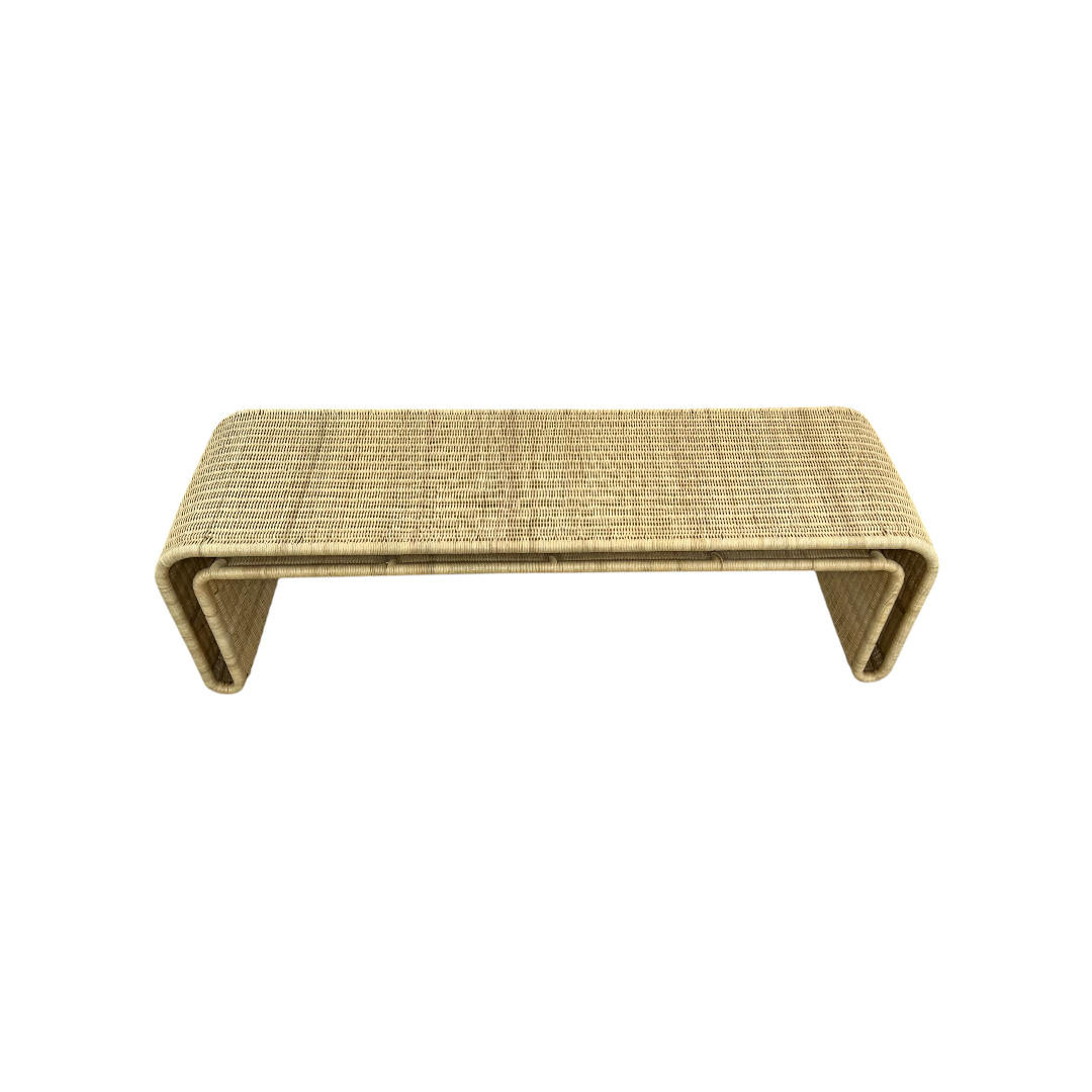 The Citizenry Penida Wicker Bench