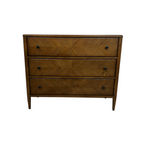 Theodore Alexander Nova Two Drawers Night Stand and Chest of Drawers Set
