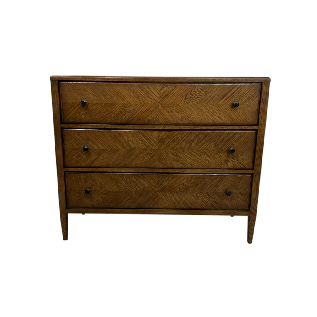 Theodore Alexander Nova Two Drawers Night Stand and Chest of Drawers Set