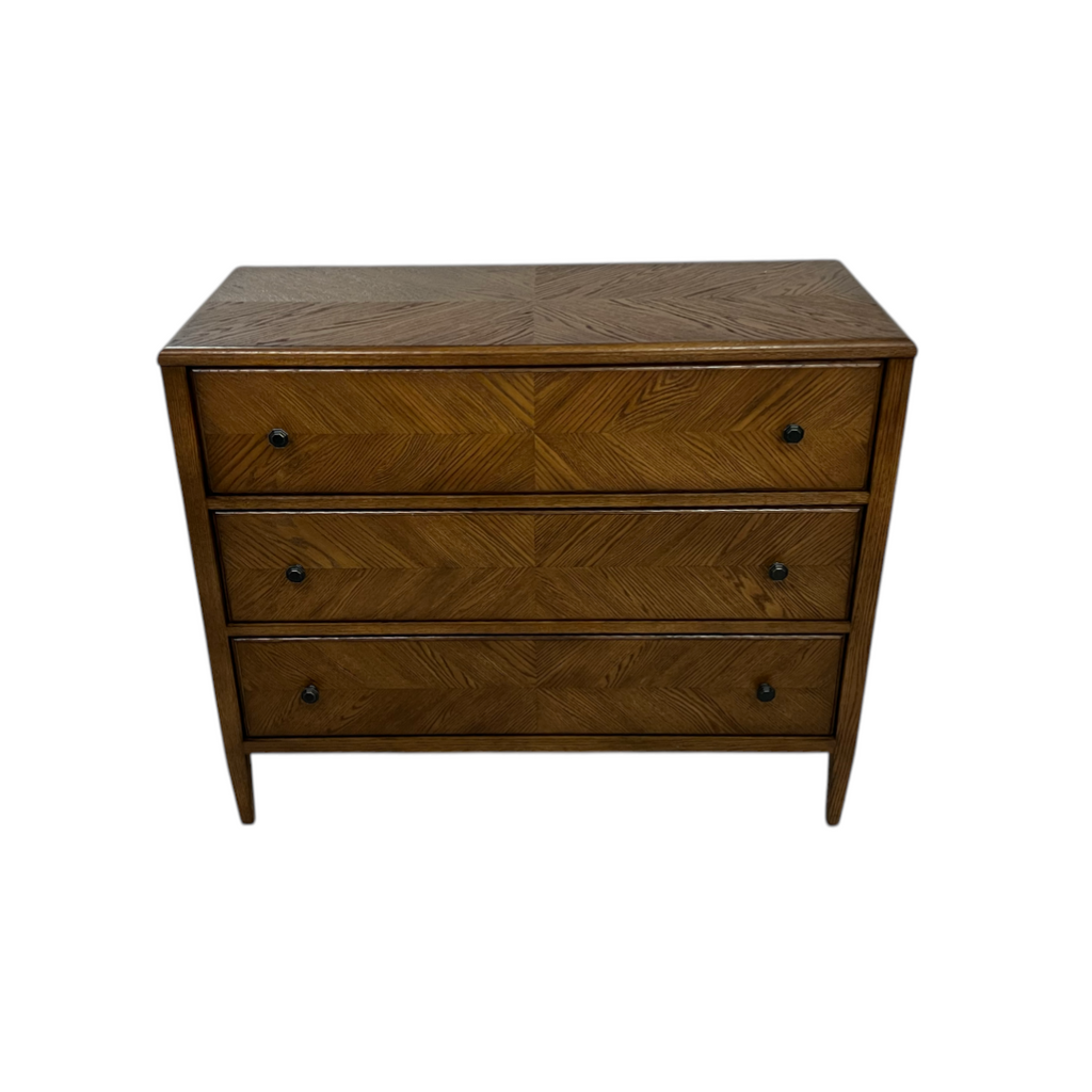 Theodore Alexander Nova Two Drawers Night Stand and Chest of Drawers Set