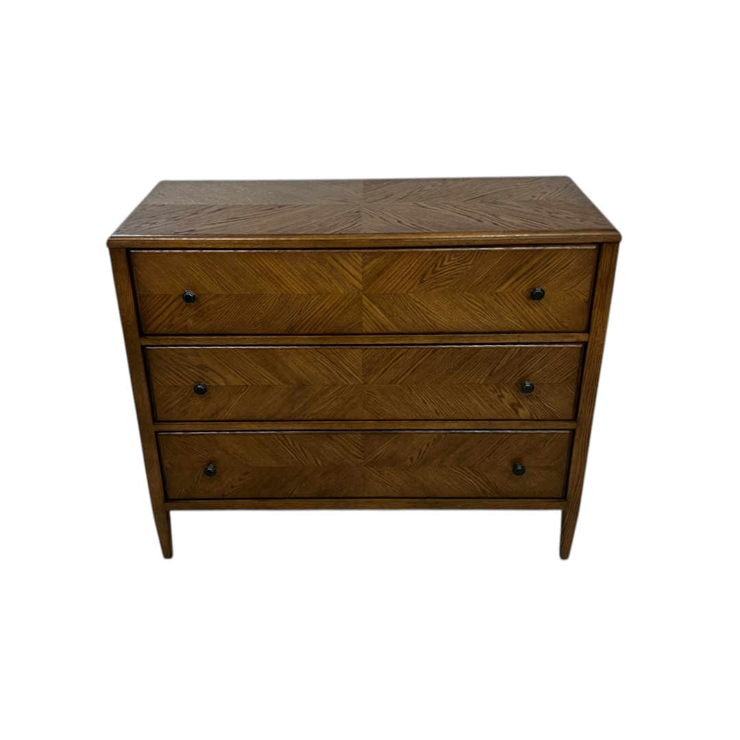 Theodore Alexander Nova Two Drawers Night Stand and Chest of Drawers Set