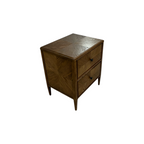 Theodore Alexander Nova Two Drawers Night Stand and Chest of Drawers Set
