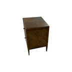 Theodore Alexander Nova Two Drawers Night Stand and Chest of Drawers Set