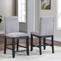 Three Posts Donny Counter Chair - Grey Set of 2, 20" × 21" × 41" — image 1 of 4