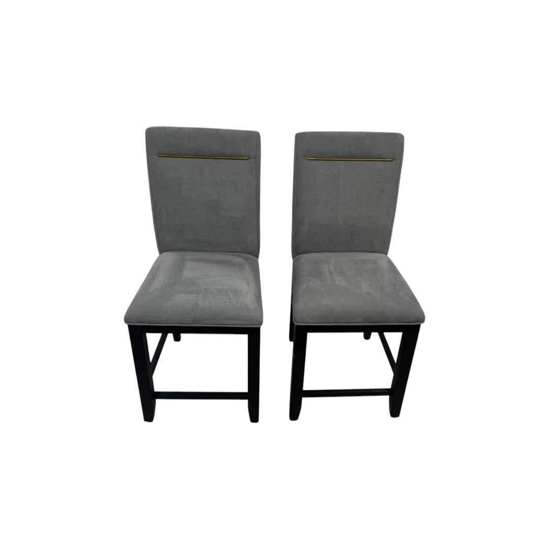 Three Posts Donny Counter Chair - Grey Set of 2